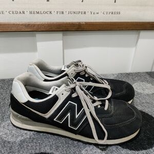 New Balance Classic 574 Sneakers | Men’s 11 | Black & Grey | ML574EVB